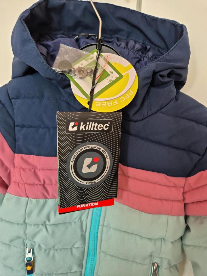 Killtec Steppjacke Wasser- und windabweisende Größe 110/116 in Nürnberg (Mittelfr)