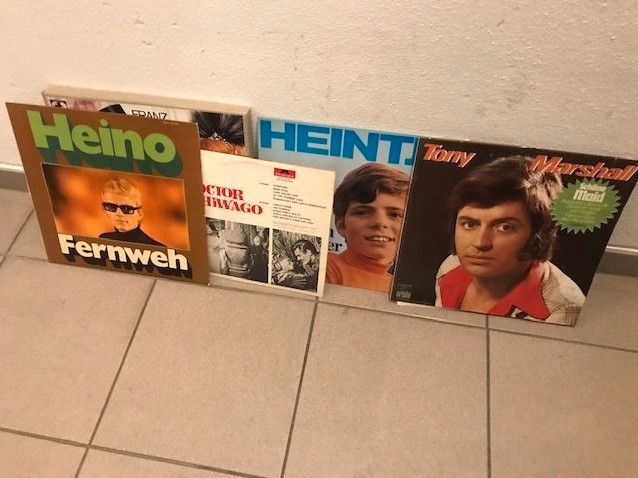 Schallplatten 60er/ 70er Jahre in München