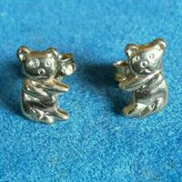 Ohrringe Teddybär Teddys Bären Teddy 585 Gold Schmuck 14 Karat Hessen - Maintal Vorschau