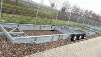 Fahrgestell Chassi Fahrwerk Gestell für Mobilheim Chalet 3 Achser Niedersachsen - Saterland Vorschau