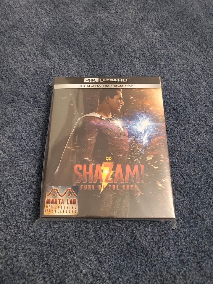 Shazam! - Fury of the Gods - Manta Lab 4k UHD Full Slip Steelbook in Notzingen