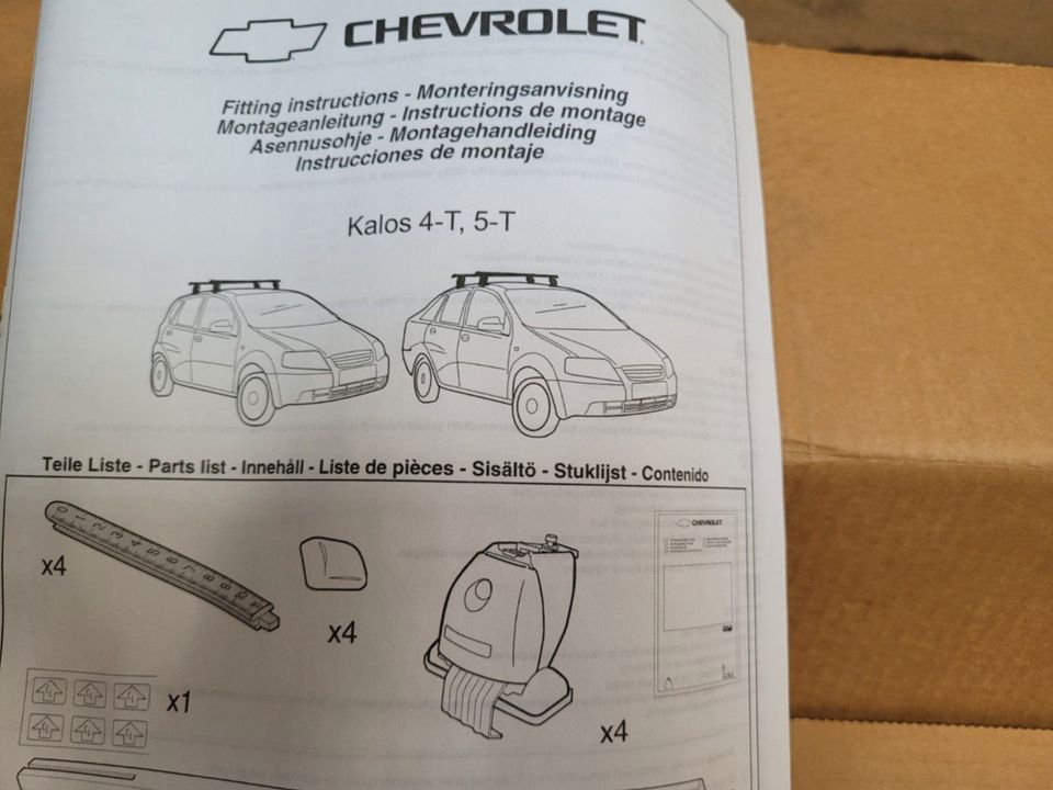 Chevrolet Kalos Dachträger Original in Essen