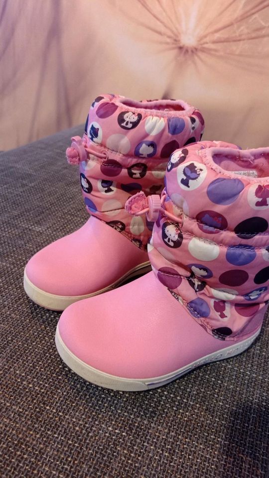 CROCS HELLO KITTY gr.28-29  17.5cm Wasser Winter Schnee Stiefel in Berlin