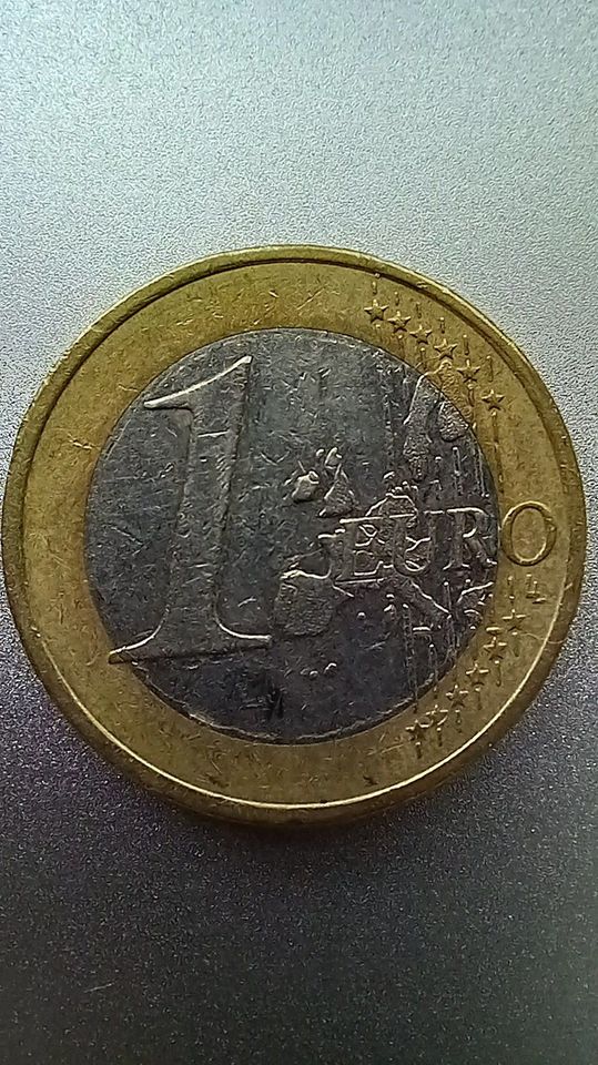 1 Euro Münze 2004 (Fehlprägung) in Meinheim