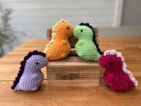 Mini T-Rex gehäkelt Kuscheltier (handgemacht) Nordrhein-Westfalen - Gütersloh Vorschau