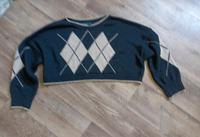 Stradivarius Pullover Strickpullover S Rauten  cropped Altona - Hamburg Altona-Altstadt Vorschau
