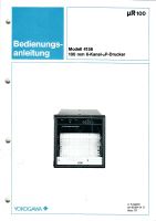 Bedienungsanleitung YOKOGAWA Modell 4156 mit Schaltplänen Bayern - Neustadt a.d.Donau Vorschau