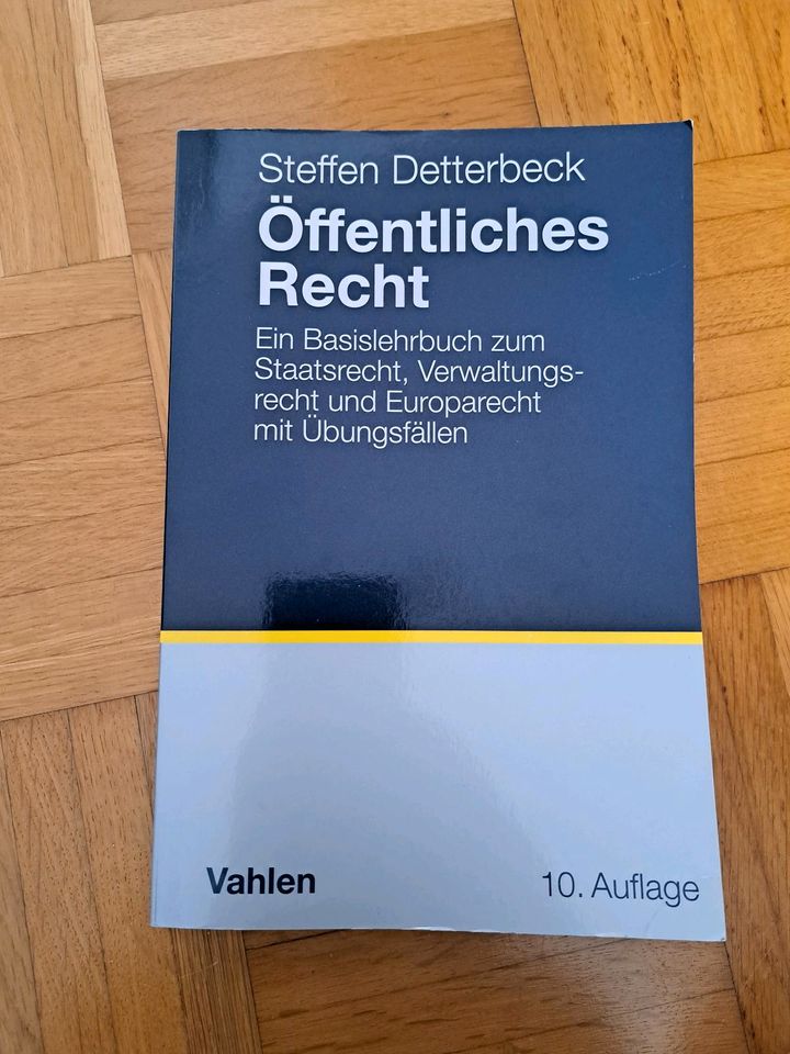 Öffentliches Recht, Steffen Detterbeck in Hannover