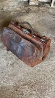 Alte Arzttasche Arztkoffer Ledertasche Weekender  Vintage Bayern - Raisting Vorschau