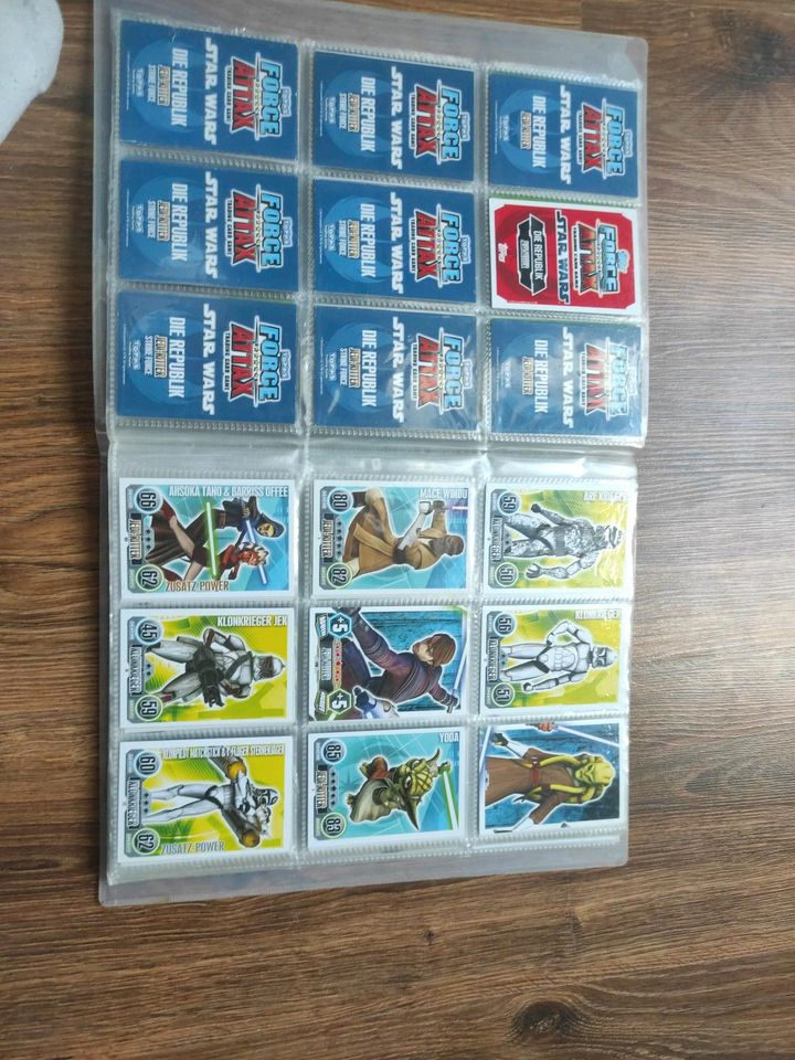 Sammelkarten Star Wars force Attax in Viersen