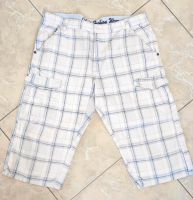 Kurze Hose 36 Cargo Shorts kariert blau weiß Qualität NEU Niedersachsen - Melle Vorschau