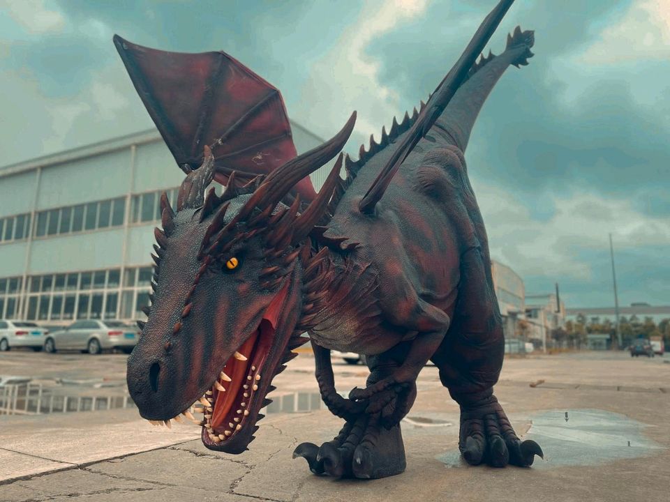 Jurassic Park, Jurassic World, Dino Kostüm, Walking Act,Promotion in Dortmund