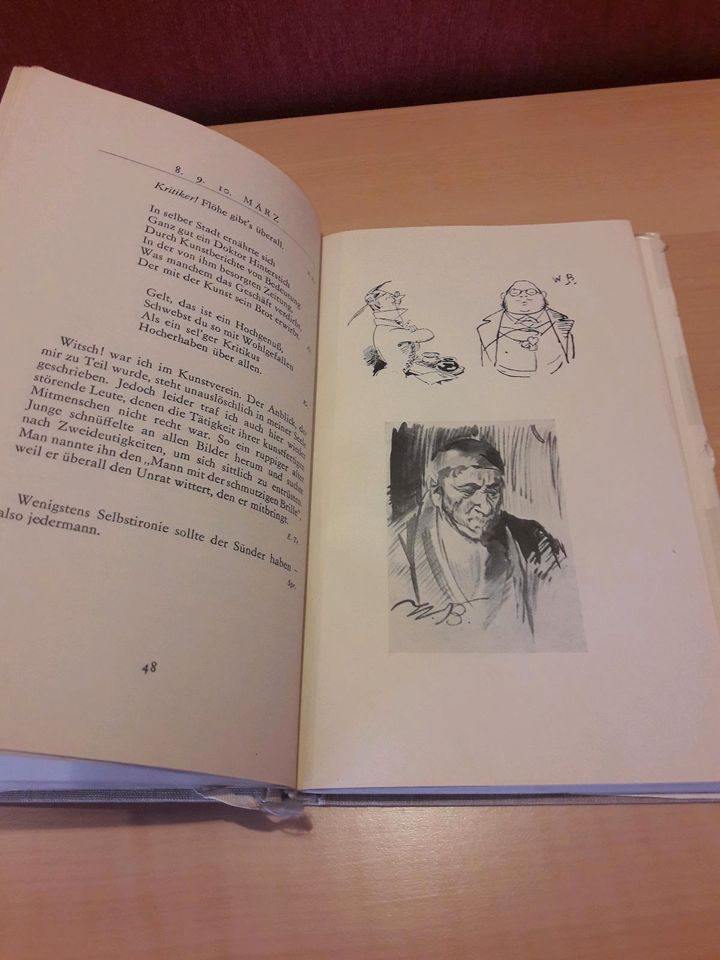 Buch Alle Tage Wilhelm Busch Zeichnungen Humor durch das Jahr in Mügeln