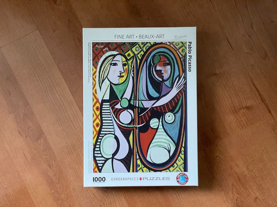 Puzzle (neu), Picasso „Mädchen vor dem Spiegel“, 1000 Teile, OVP in Braunschweig