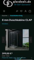 2 x Duschkabine CLAP Klapp Duschwände Nordrhein-Westfalen - Bergheim Vorschau