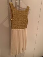 NEU! Kurzes Kleid mit Pailletten, gold Hessen - Hanau Vorschau