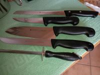 4 hochwertige Messer WMF und Wetzstein Niedersachsen - Barsinghausen Vorschau