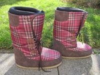Even&Odd Thermostiefel  Snowboots in Kariert Design Gr.39-40 Bayern - Gersthofen Vorschau
