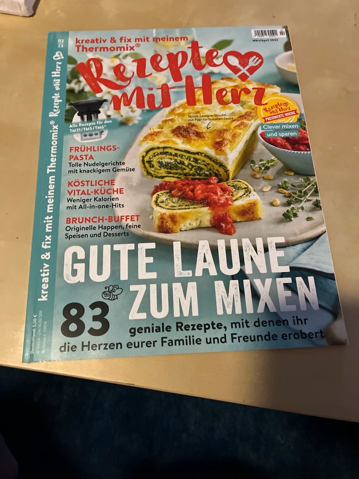 Verkaufe 6 Thermomix Rezepte mit Herz Zeitschriften je 4€ in Kandel