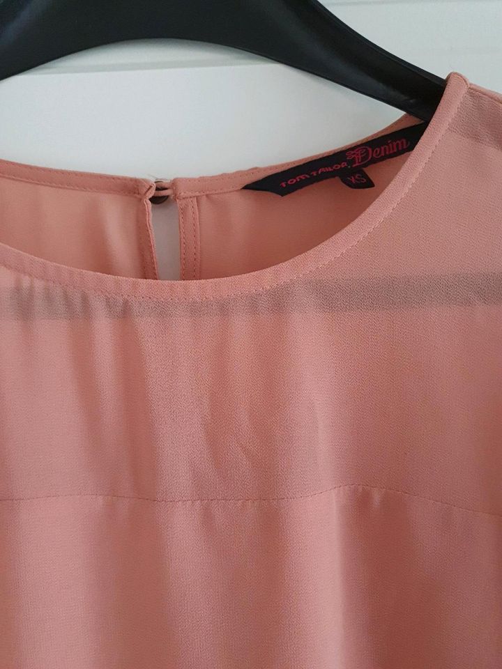 Tom Tailor Blusenshirt Bluse Shirt rosa Gr. XS 34 in Lippstadt