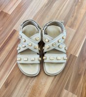 Sandale Trekking Beige creme Strass gold 39 Catwalk Klett Berlin - Köpenick Vorschau