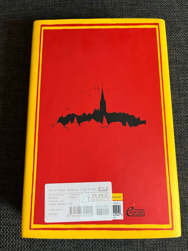 J. K. Rowling The Casual Vacancy Hardcover Roman englisch in Nüsttal