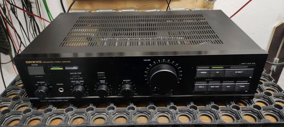 Onkyo A-8430 Verstärker Amp Vintage Hifi Anlage CD Phono Tuner TA in Scheeßel