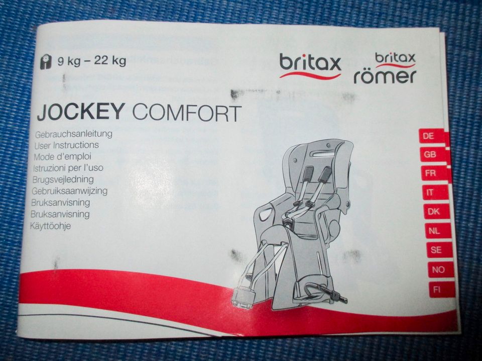 Kinderfahrradsitz Britax Römer - Jockey Comfort in Spelle