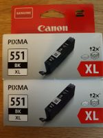 2 Tintenpatronen von Canon Pixma 551 XL BK Nordrhein-Westfalen - Emmerich am Rhein Vorschau