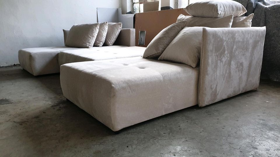 Lagerverkauf xxl Wohnlandschaft schlaffunktion neu-W Sofa Couch in Sundern (Sauerland)