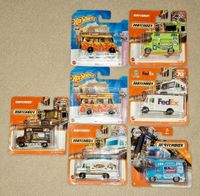 Matchbox Foodtruck Lieferdienst Auto Transporter Car Hot Wheels Hessen - Gründau Vorschau