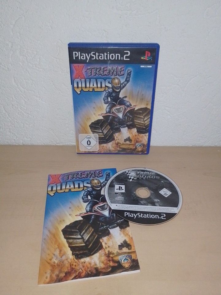 X-Treme Quads / Sony Playstation 2 / PS2 Spiel, OVP, Anleitung in Immendingen