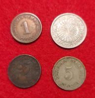 4 Münzen Deutsches Reich 1900,1911,1920,1928 Niedersachsen - Rastede Vorschau