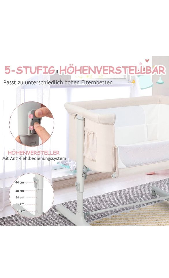 Beistellbett/ Babywiege OVP in Köln