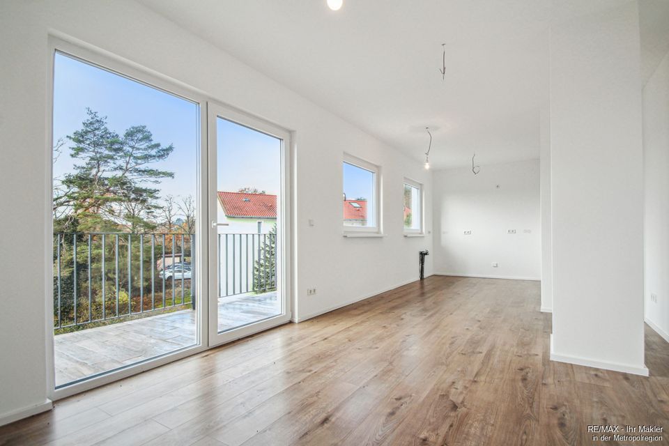 Penthouse-Wohnung mit leichtem Loft-Charakter, zwei Dachterrassen und freiem Blick in Langenzenn