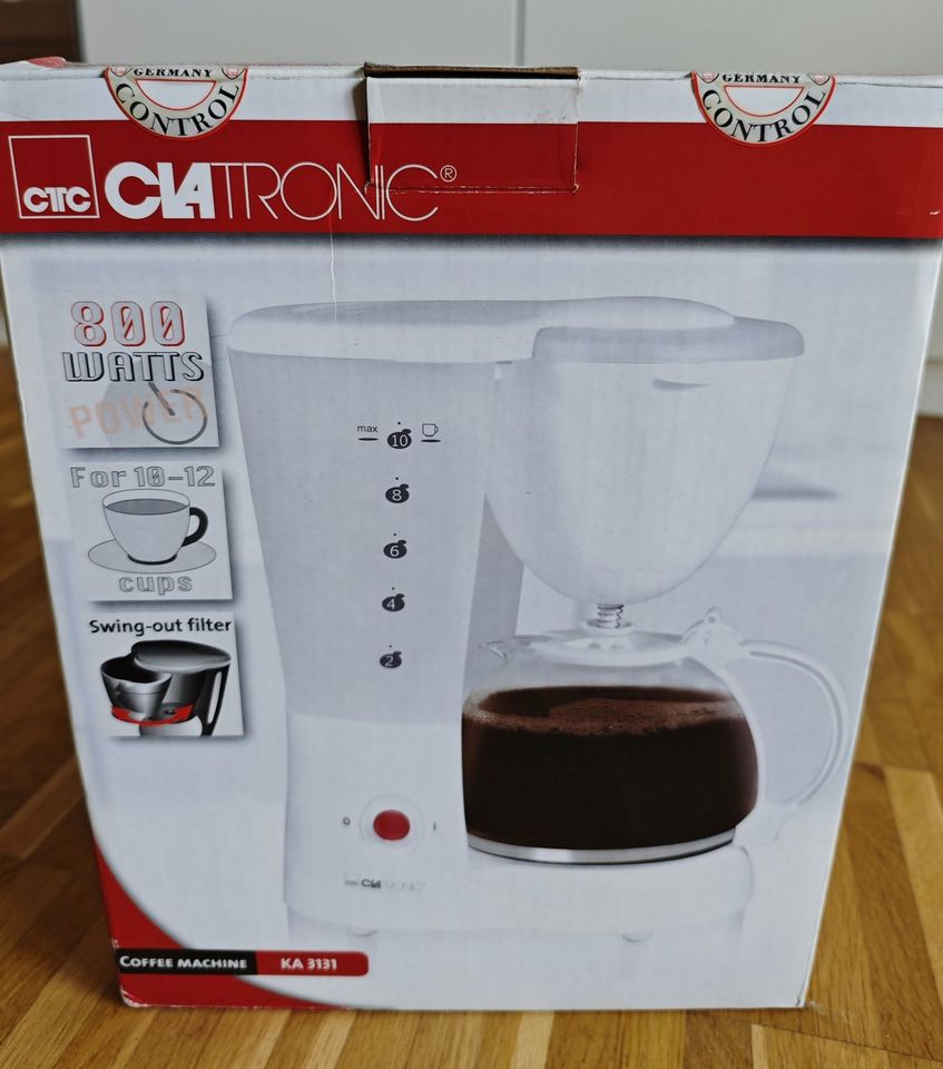 Kaffemaschine / Kaffeeautomat Clatronic KA 3131 *800W*NEU in Köln