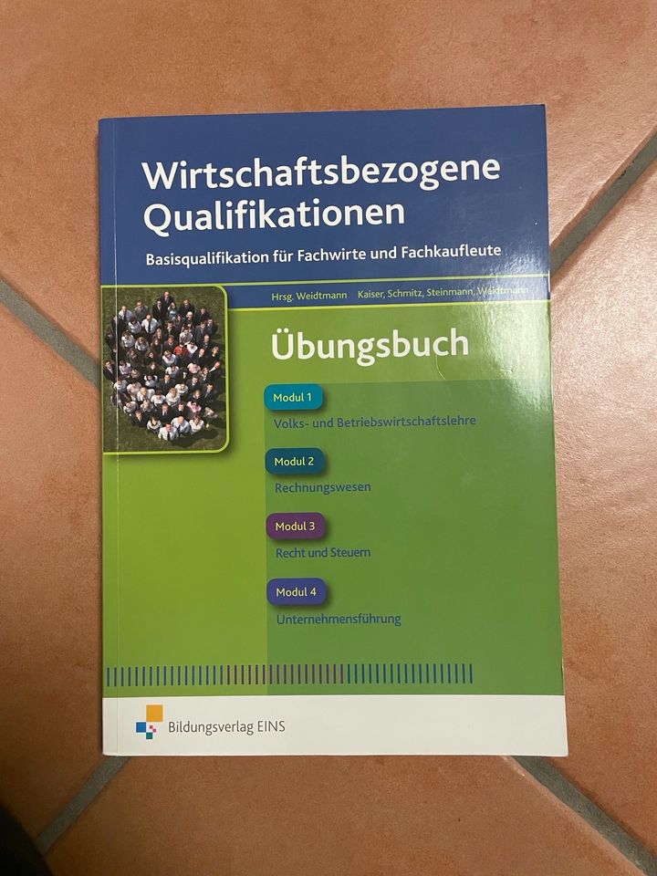 Übungsbuch Fachwirt Wirtschaftsfachwirt Buch Lehrbuch EINS in Bottrop