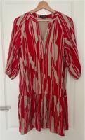 Comma Kleid Tunikakleid Gr. 34 rot beige neuwertig Bayern - Emskirchen Vorschau