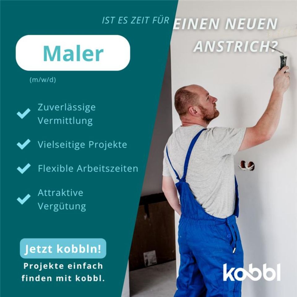 Wir suchen selbstständige Maler (m/w/d) in Leipzig