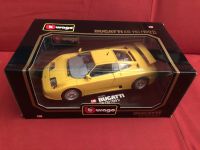 Modell Auto Bburago 3045 1992 Bugatti EB 110 gelb 1:18 OVP Hessen - Kassel Vorschau