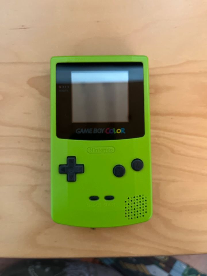 GameBoy Color (Lindgrün) in OVP in Bürstadt