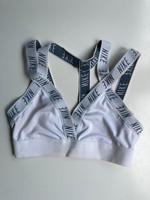 Nike dri fit Sport bh bra weiß grau gym fitness active wear XS Bayern - Augsburg Vorschau