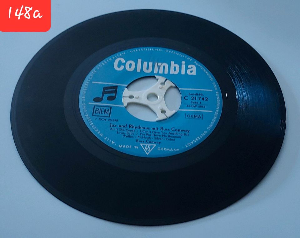 12] Single Schallplatten Musik Truhe ohne Hülle Vinyl Vintage RET in Nürnberg (Mittelfr)