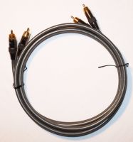 GOLDKABEL profi professional 2 x 1m Cinch RCA Stereo TOP Hessen - Cölbe Vorschau