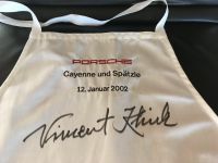 Porsche Kochschürze - Signiert von Sternekoch Vincent Klink! Baden-Württemberg - Weissach Vorschau