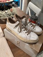 Rieker Sneaker Leder weiß/beige Gr 40 antistress Nordrhein-Westfalen - Gevelsberg Vorschau