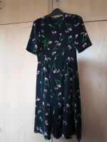 Damen Kleid Kurzarm Gr 36 H&M schwarz mit Blumen, Neuwertig Thüringen - Rudolstadt Vorschau