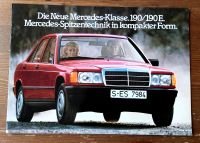 Prospekt Mercedes Benz W 201 190 + 190 E  1983 Niedersachsen - Hildesheim Vorschau