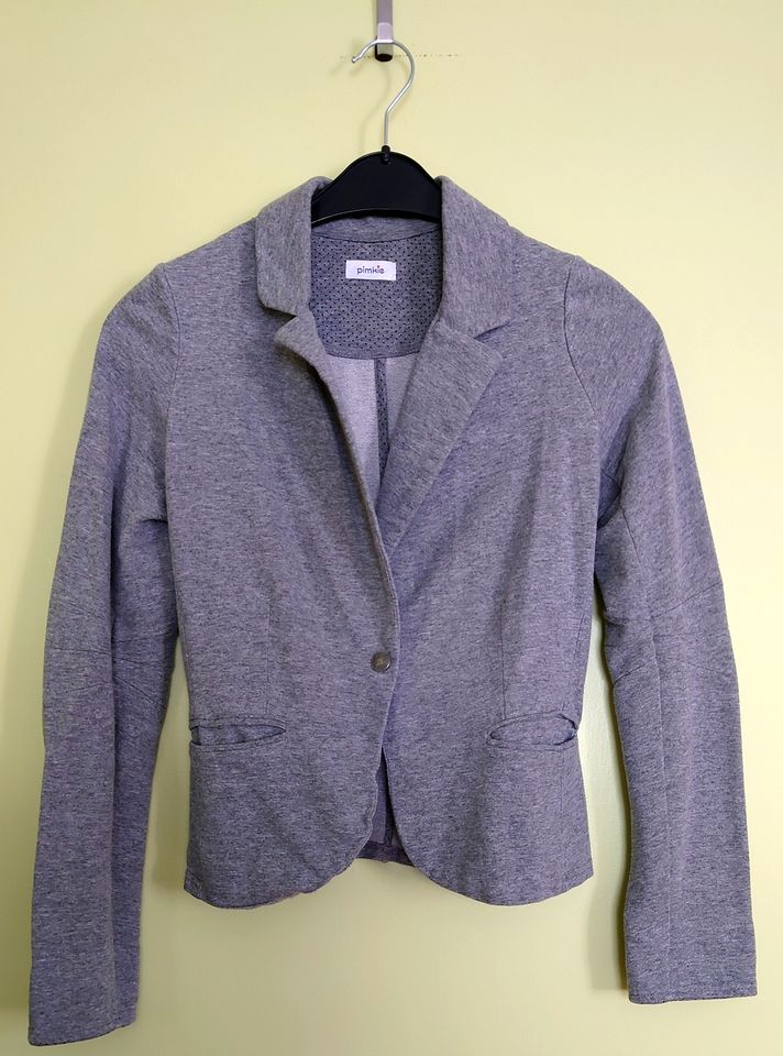 Pimkie Blazer Damen Gr. 36 grau in Halle