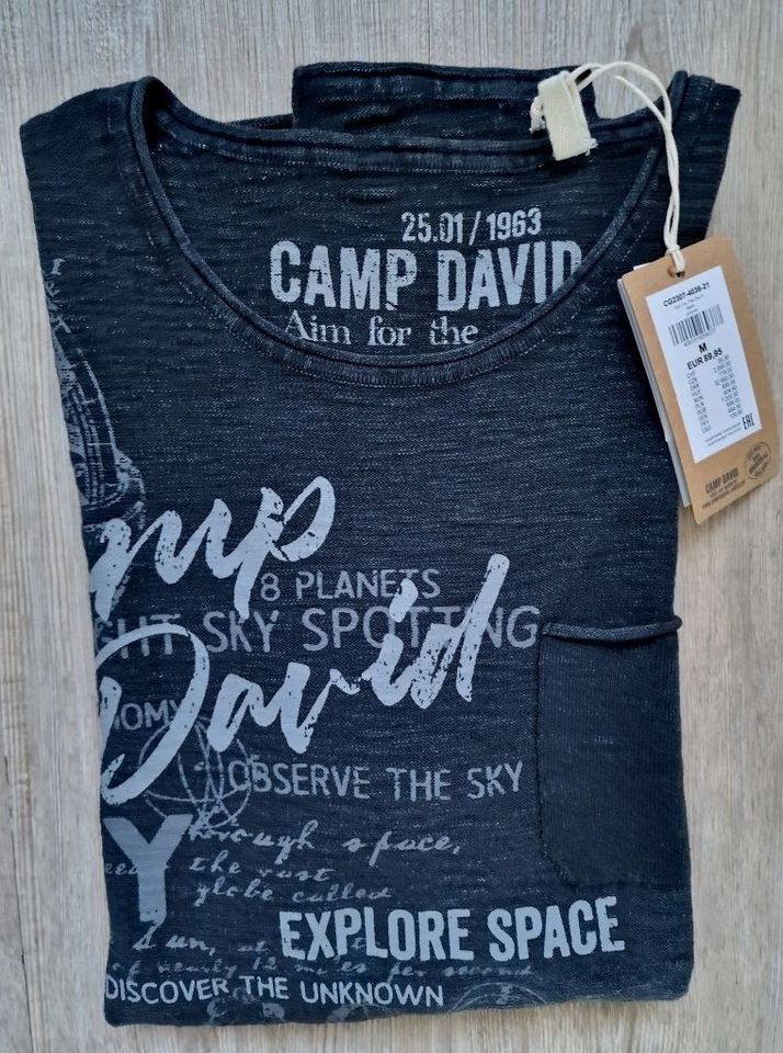 Camp David Pullover mit Label Prints, schwarz, Gr. L - NEU in  Nordrhein-Westfalen - Iserlohn | eBay Kleinanzeigen ist jetzt Kleinanzeigen